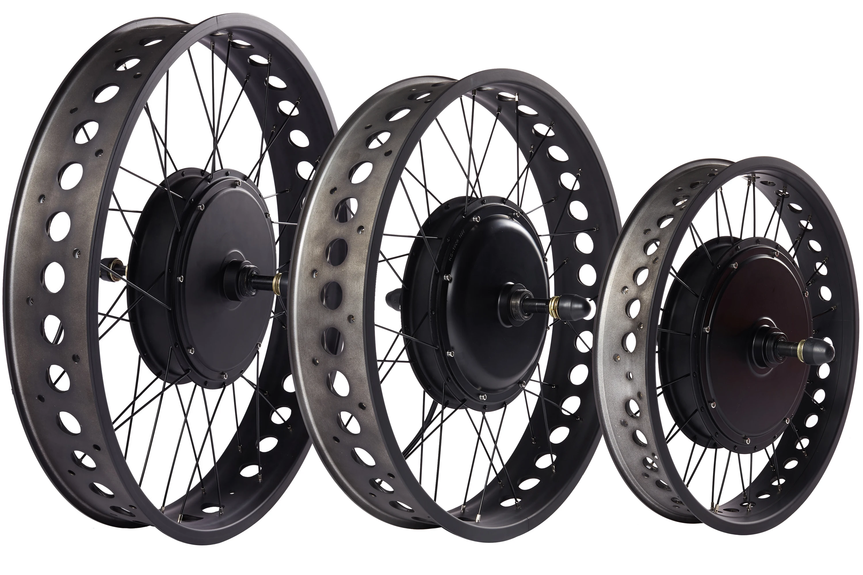 Snow Electric Bicycle Conversion Kit 20 24 26 Inch 4.0 Tyre 48V 1000W 1500W Fat Bike Motor Wheel 4 Color For Ebike