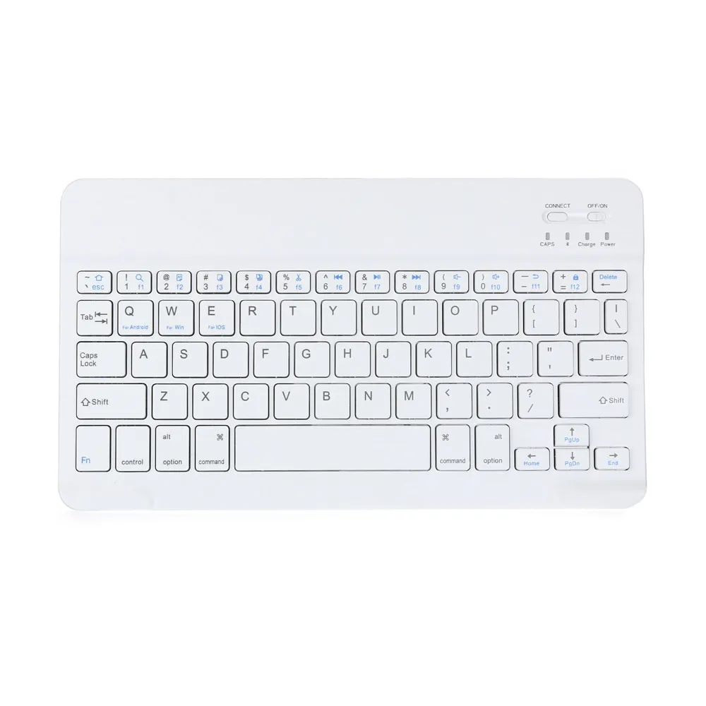 

Aluminum Ultra Slim Wireless Bluetooth Keyboard For Apple iPad Mac PC Macbook with smart phone,notebook, and desktop computer