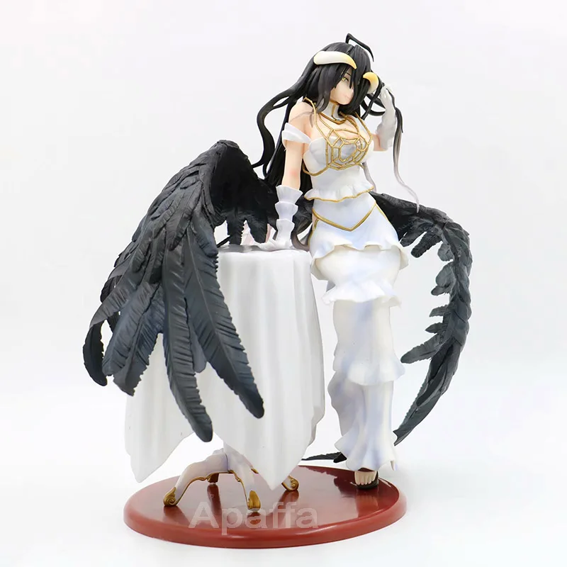 Аниме Фигурка Overlord Albedo мультфильм сексуальные девушки ПВХ Фигурки игрушки Коллекционная модель игрушки для детей рождественские подарки
