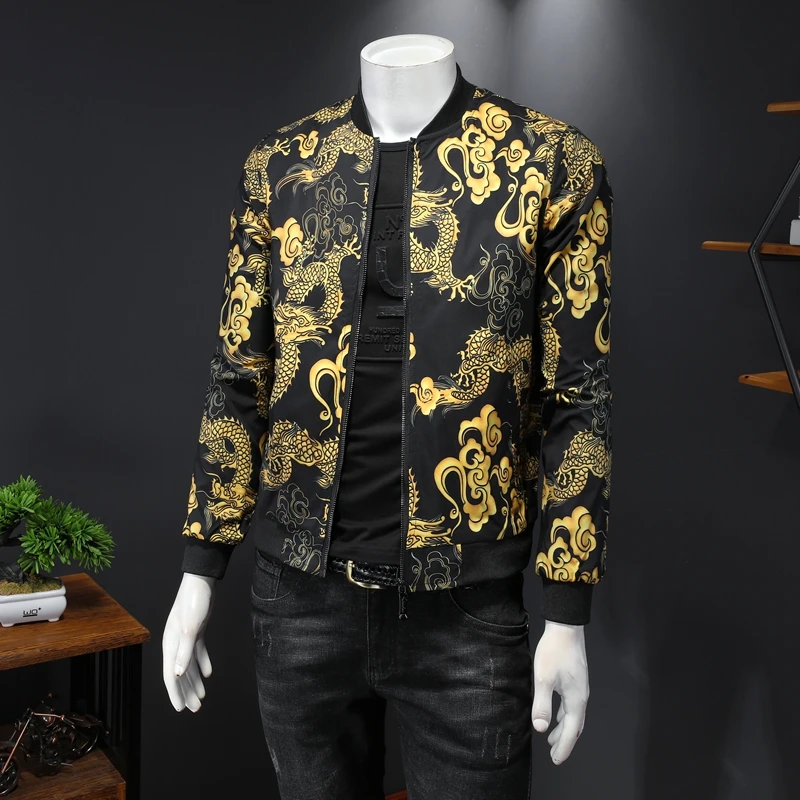 

Куртка мужская приталенная, свободная, Бомбер, бейсбольная одежда, повседневный Размер 6XL