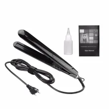 Горячая керамическая плита Паровая завивка выпрямитель щипцы для волос спрей шина прямые волосы инструмент для салона DIY прическа керамический утюжок