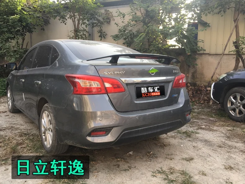 Заднее крыло автомобиля без перфорированного углеродного волокна спойлер GM Camry Lexus is250 Kia optima K5 VW GTI Mk7