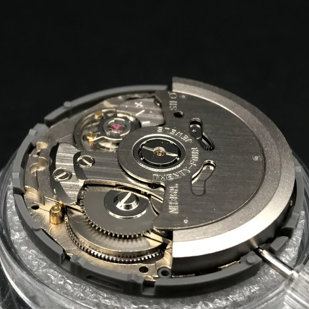 Mechanical watch movement replacement parts Premium Automatic Movement NH36/NH36A Self-winding Mechanical Quick Date/Day Setting 24 Jewels Japan Watch Replacements 3H/3.8H mechanical watch mechanical movement watch movement replacement parts