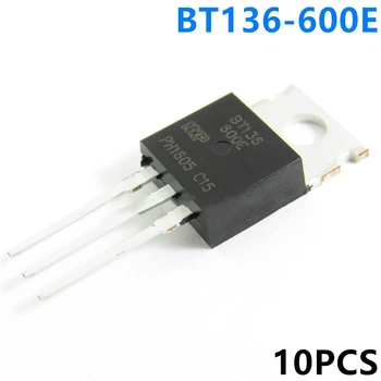 

10PCS New BT136-600E BT136 / 137-600D BT136-600D three-terminal bidirectional SCR Spot wholesale
