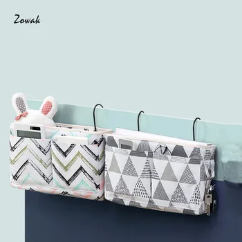 

Bedside Hanging Bag Storage Basket Bedroom Organizer Bed Caddy Dorm Hospital Rails Baby Bed Bunk Magazine Book Mobile Phone
