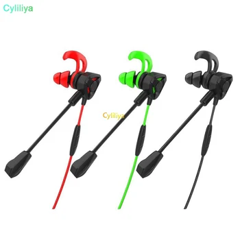 

100pcs Noise Cancelling Wired Gaming Earphone With Mic G9 In Ear Stereo Earbuds For Phone PC PS4 Computer Corded Volume Control