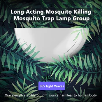 

Household Photocatalyst Mosquito Killer Lamps USB Electric Mosquito Insect Killer Trap Lamp LED Light Bug Zapper Pest Control
