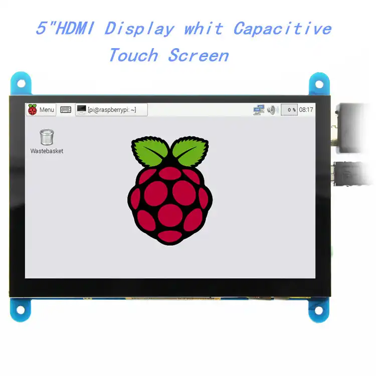 eqv 5 inch portable monitor hdmi 800 x 480 capacitive touch screen lcd display for raspberry pi 4 3b pc banana pi lcd modules aliexpress usd