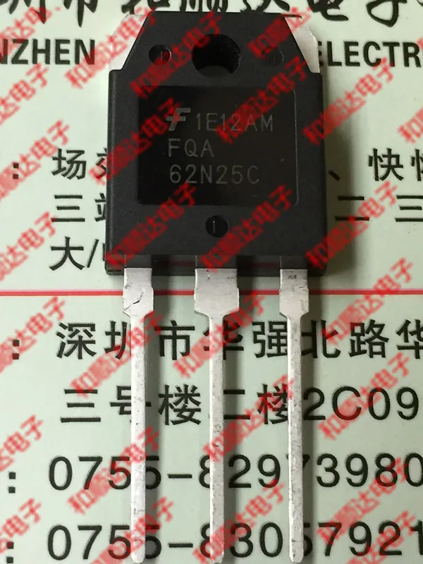 /2 шт./FQA62N25C TO-3P 250V 62A