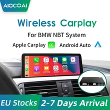 Sem fio Da Apple CarPlay Android Auto para BMW MINI NBT F10 F20 F30 X1 X3 X4 X5 X6 F48 F25 F26 F15 F56 Series1 2 3 4 5 6 7 Youtube