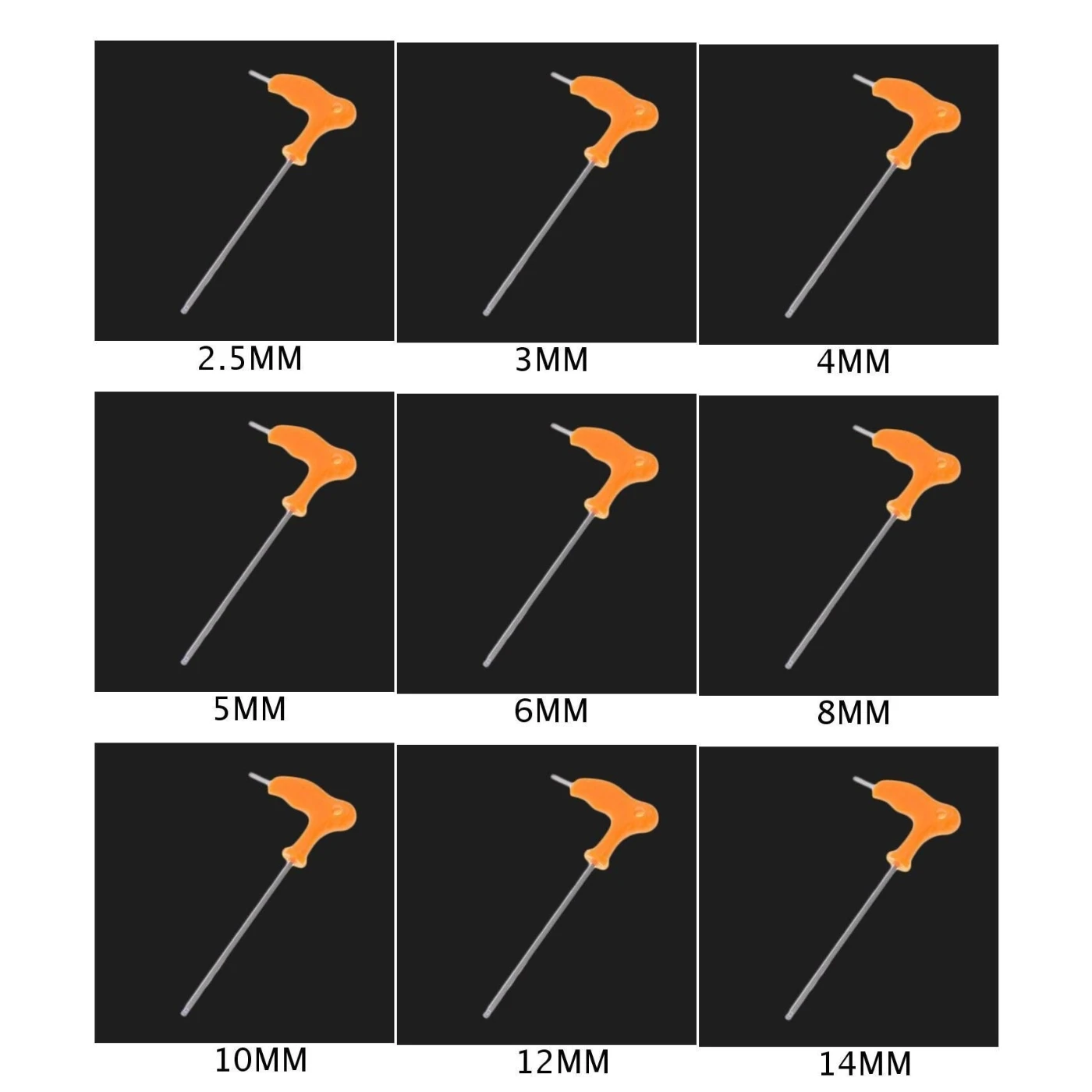 Набор шестигранных ключей с Т образной ручкой шестигранный ключ 2 5 мм ~ 14
