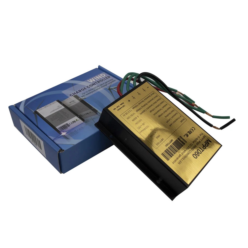 High Quality MPPT Max 600W Wind Charge Discharge Controller Regulator 12V 24V IP68 For 400W Turbine Generator | Обустройство дома