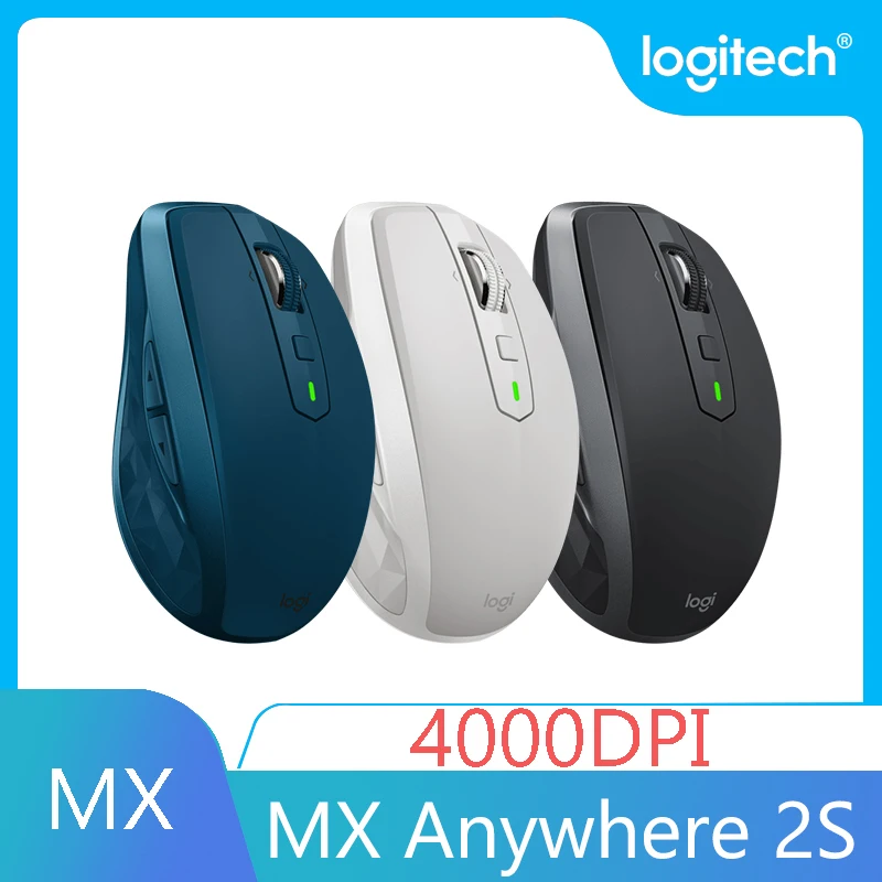 Logitech Mx Anywhere 2s 2.4ghz Wireless Mouse 4000dpi Rechargeable  Bluetooth Gaming Mice Dual Connection Mouse Multi-device Top - Mouse -  AliExpress