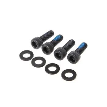 

4pcs Bicycle Screw Disc Brake Conversion Adapter Parts Accessories M6x18/M6x30 Steel With Spacer Bolt Repair Kit