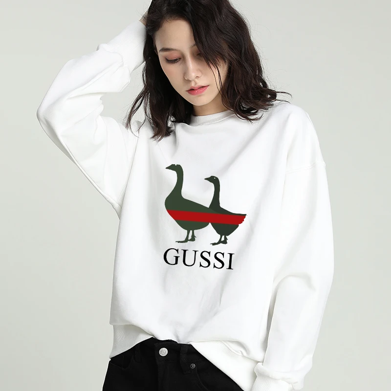 Женская толстовка Vogue style Three Goose Ga Готическая забавная Толстовка уличная Harajuku Женская Эстетическая уличная одежда