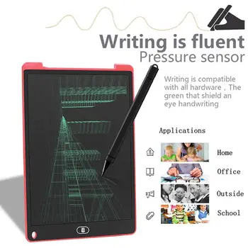 

Handwriting Pads Gift Early Education Puzzle Children Painting ABS 12 Inch Portable Ultra-Thin Writing Board Doodle Graffiti