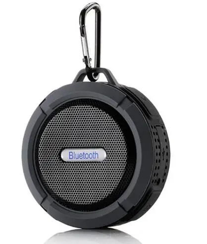 HETNGSYOU Altavoz Bluetooth динамик мини Портативные водонепроницаемые беспроводные динамики звуковая коробка с громкой связью TF карта для мобильного телефона - Цвет: black