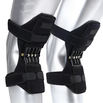 

1 Pair Joint Support Knee Pads Breathable Non-Slip Fabric Knee Pads Stabilizer Brace Offer Power To Support Thighs And Calves