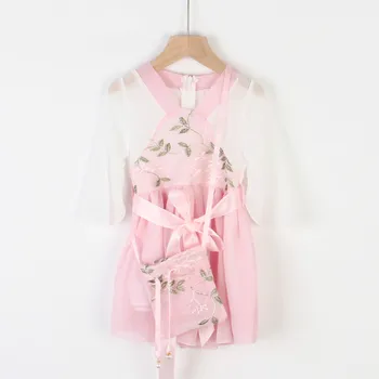 

Melario Girls Princess Dresses Summer Flowers Embriodery Costume Children Sweet Party Dresses Children Clothing for 2-13T