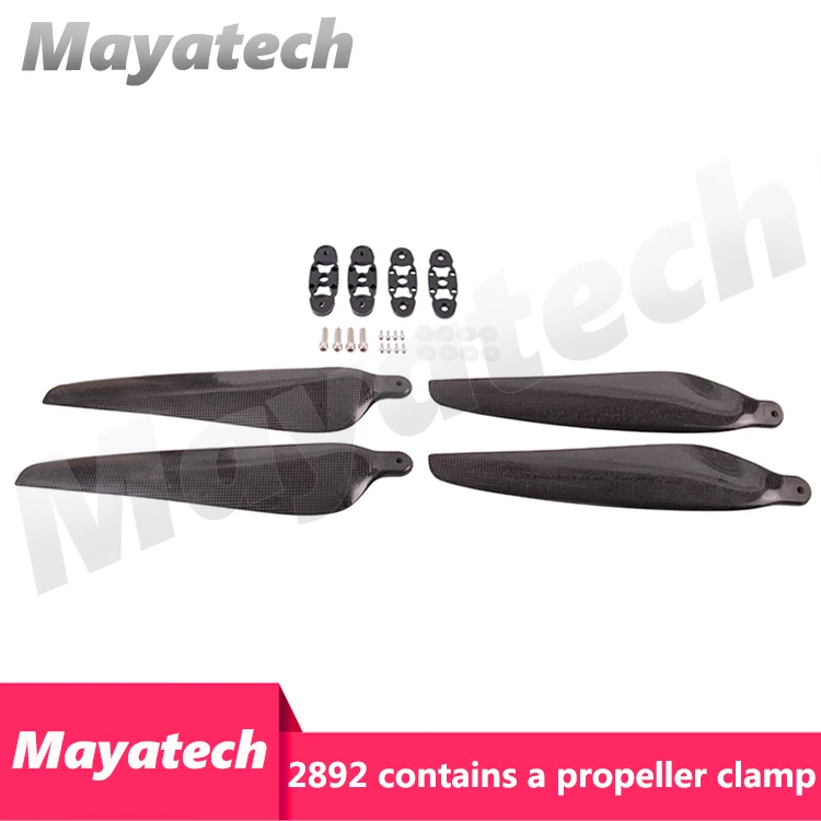 2892 propeller suit CZ 2170 2275 2892 3080 углеродное волокно складной пропеллер с металлический пропеллер Seat Cw Ccw складной пропеллер Adpter - Цвет: 2892 propeller suit