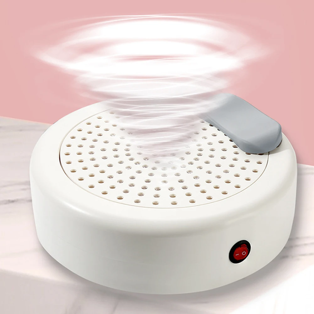 

Low Noise Nail Dust Collector with Filter Powerful Nail Vacuum Dust Extractor Suction Fan Machine DIY Manicure Nail File