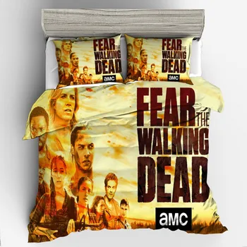 

Dropshipping Boy gife 3D print Bedding set Duvet cover set Home Textiles BOY GIFE Game TV The Walking Dead N0007