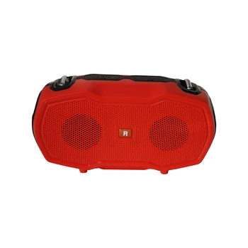 

Rainteam Bluetooth Speaker Portable Outdoor Speaker Wireless FM Stereo Radio AUX Audio Input Dial Phone Music Play