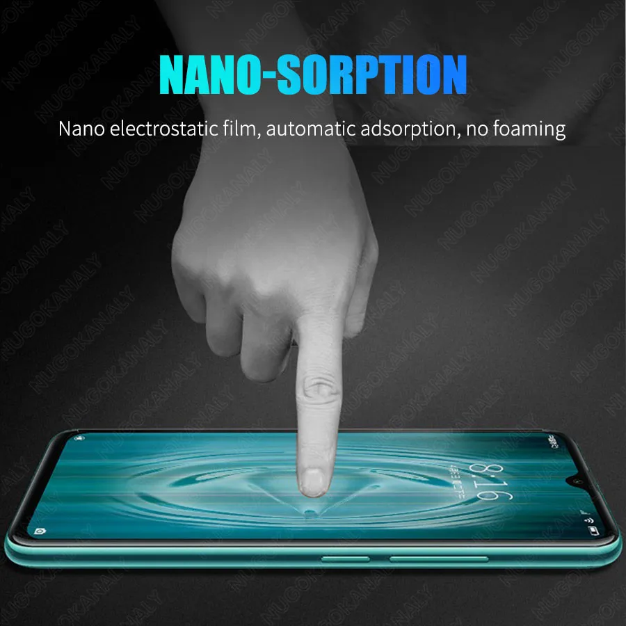 6D полное покрытие закаленное стекло для Xiaomi Redmi Note 8 Pro Mi A3 9 Lite CC9E CC9 Защитная пленка
