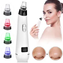 Вакуумный отсос угрей для Удаления Лица вакуумный аппарат для очистки пор пятен прыщей Удаление прыщей нос Уход за кожей лица инструмент usb зарядка