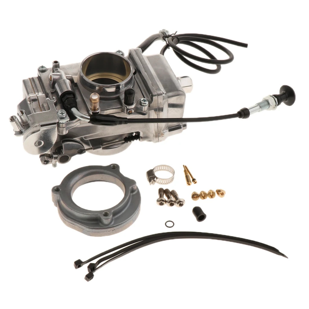 Полный комплект-HSR Carb Карбюратор 48-2 48 мм легкий комплект для Harley Twin Cam высокое качество
