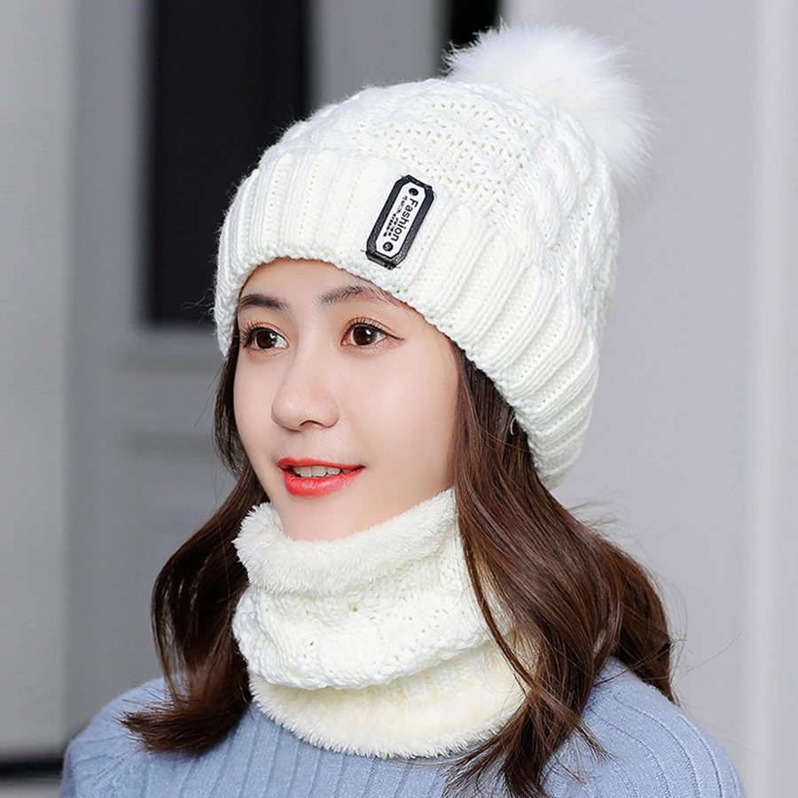 Фирменная новинка зимние Шапки Для женщин Бархат Теплый японский Стиль шапочки Skullies головной убор Женский Осенний толстый ветрозащитный вязаный шерстяной берет шапки