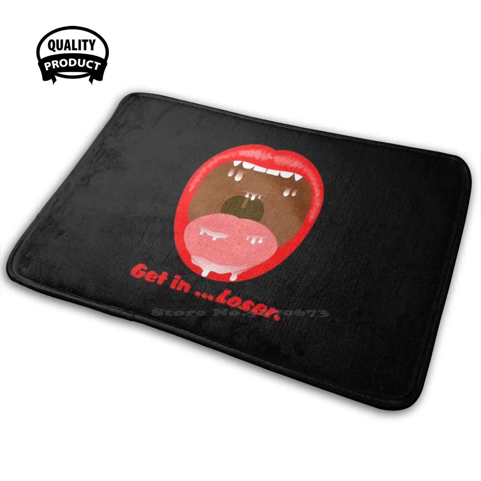 Get In My Mouth Soft Interesting Room Goods Rug Carpet Vore