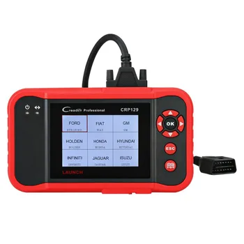 

LAUNCH Diagnostic Scanner Code Creader CRP129 ENG/AT/ABS/SRS EPB SAS Oil resets obd2 Reader CRP 129 Scan Tool In Russia