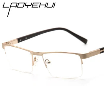 

New Fashion Quality Alloy Glasses Frame For Men Women Ultralight Optical Eye Glasses Frame Square Prescription Eyeglasses