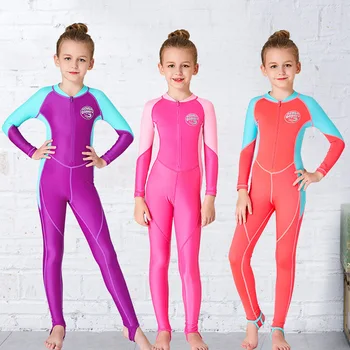 

Children's Swimwear Baby Bikini 2019 For Girls Rash Guard Kids Guards Children Clothes Bathing Suits Sun Suit Color Lovely One
