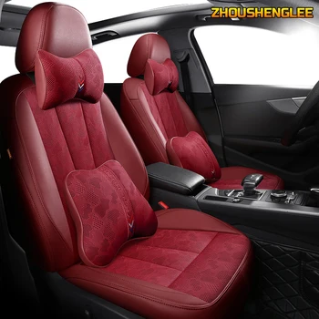 

Custom Leather car seat cover set For Honda Spirior Elysion SHUTTLE Greiz UR-V GIENIA INSPIRE Automobiles Seat Covers