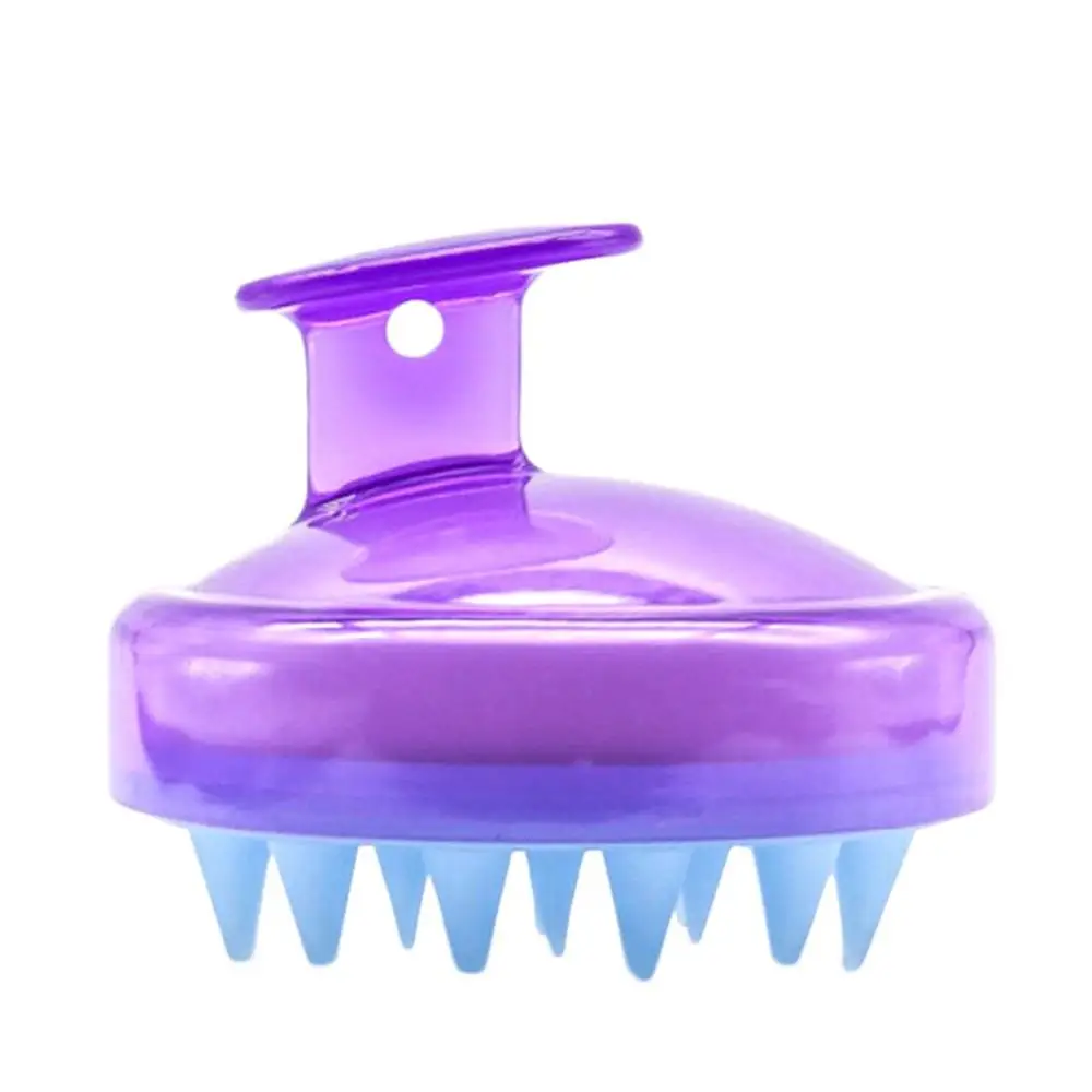 1 шт. Массажная Расческа Мягкая силиконовая кисть Шампунь Щетка для массажа
