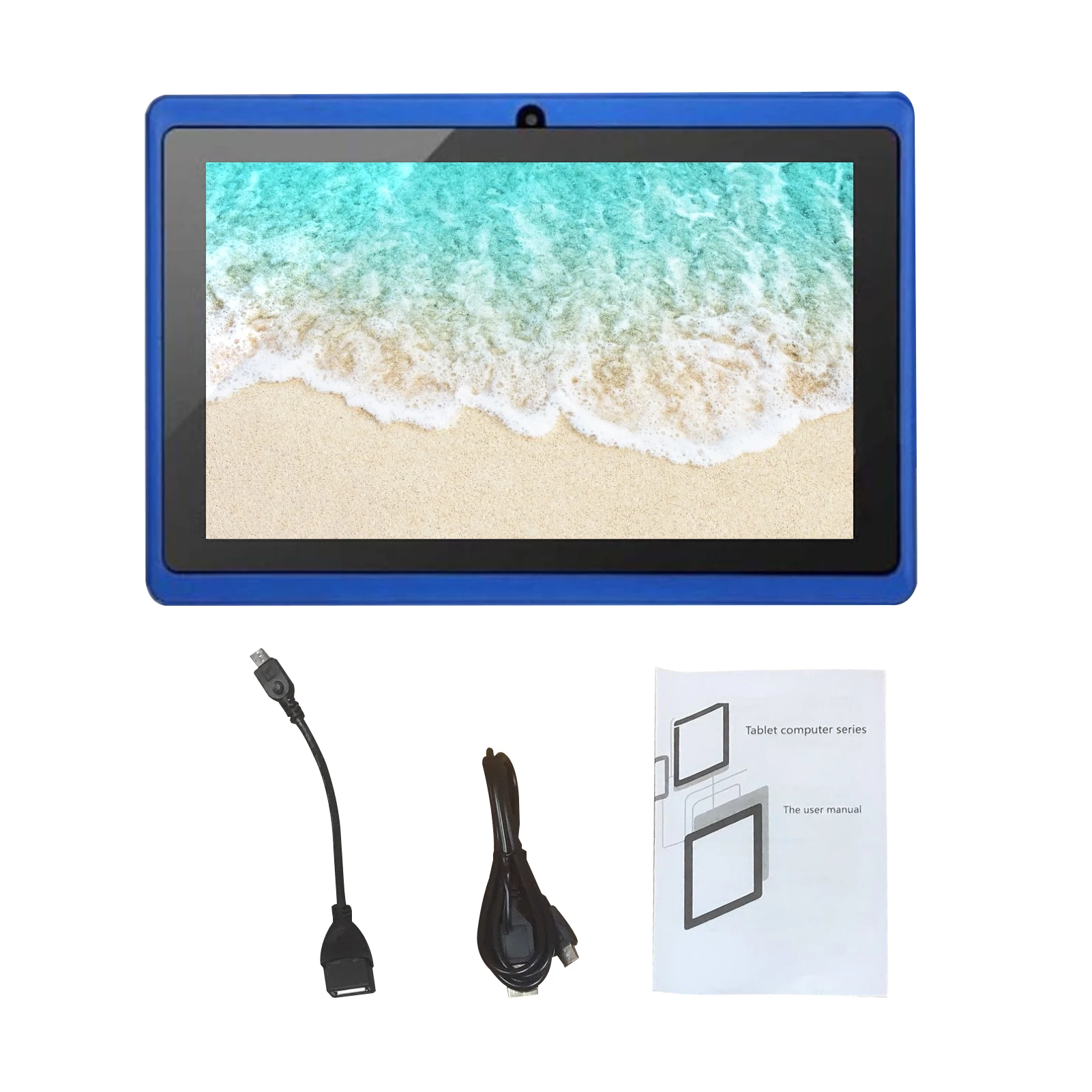Presente para Crianças Polegada Tablet Android Quad-core Processador Wifi Versão Dupla Câmera Entretenimento Máquina Estudantes Adultos 7 21 Processador quad-core android com câmera dupla, para