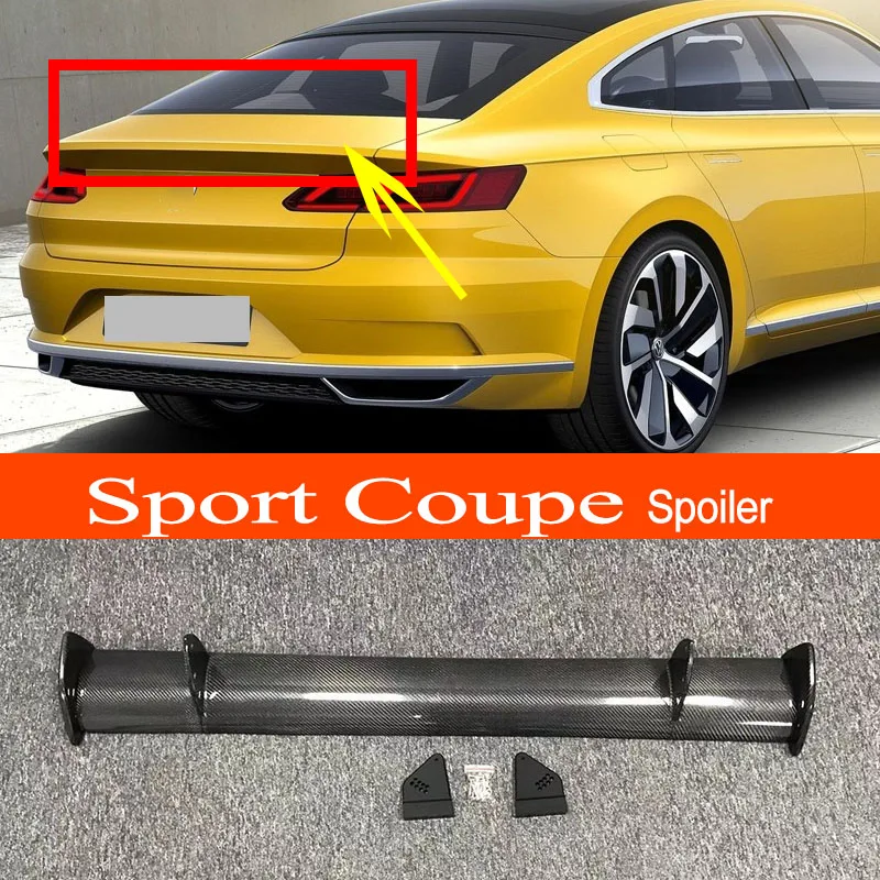 

Спортивное купе из натурального углеродного волокна/FRP GT-style автомобильное украшение, спортивное фото для Volkswagen Sport Coupe Sedan