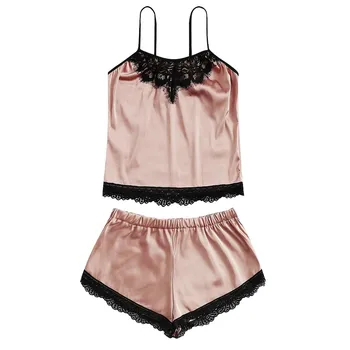 

New Sexy Lace Lingerie Silk Underwear Sleepwear Nightdress Satin Sexy Woman Clothes Erotic Lingerie Sexi Woman Corsets Z0406