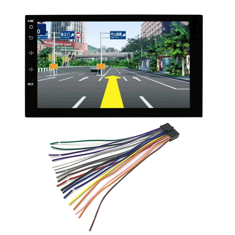 

7 Inch Car Dvd Radio Multimedia Player Gps Navigation Universal for Nissa N Peugeot Toyota Doble Din Autoradio