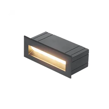 

Outdoor 3W Led Step Light Waterproof Recessed LED Stair Wall Corner Lighting Footlight For Landscape Pathway Stairway Yard Lawn