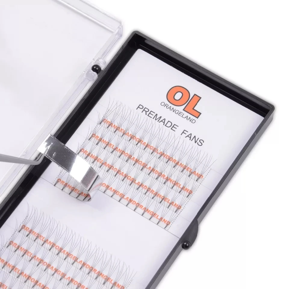 Поставки для наращивания ресниц ORANGLAND ресницы 0 07 толщина 10 мм 3D 7D русские