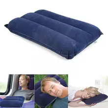 

Outdoor Camping Travel Inflatable Pillow Flocking Pillow Cushion Sleeping Air Break Portable Sleep Foldable R2g8