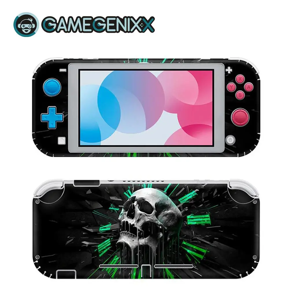 Skull GAMEGENIXX наклейка на кожу виниловая оберточная Крышка для консоли nintendo Switch Joy-Con Dock-Skull - Цвет: Skull