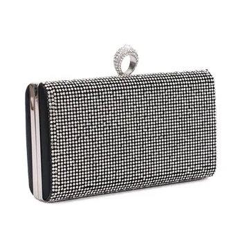 

21x22CM Diamond Women Clutch Bag Dinner Bag Bridal Handbag Flap Women Clutch a6765