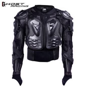

GHOST RACING Motorcycle Armor Jacket Motocross Body Protection Riding Moto Downhill Protective Guard Armor Chest Back Protector