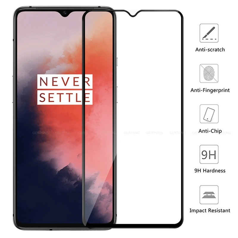 Защитное стекло закаленное для Oneplus 7T Pro 1 + 7t | Мобильные телефоны и аксессуары