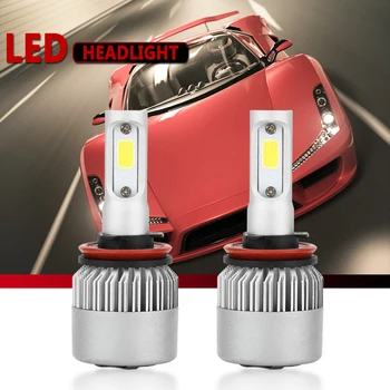 

Led Headlight Bulbs LED Car Lights H1 H4 H7 H8 H9 H10 H11 9004 9005 9006 9007 6000K 36W 12V 3600LM Auto Headlamps