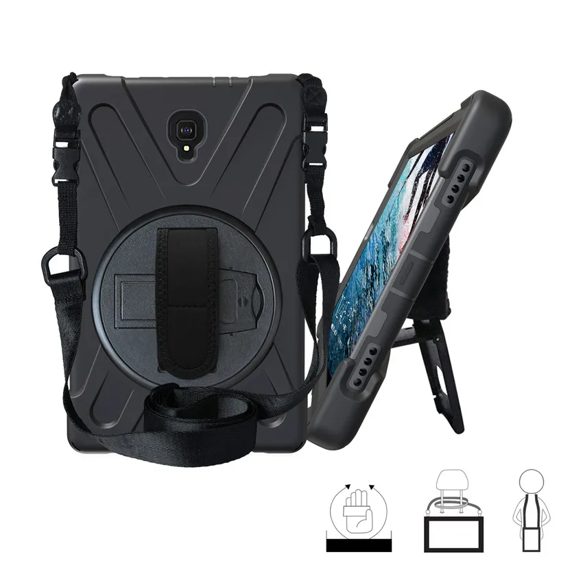 Чехол для samsung Galaxy Tab A A2 10 5 T590 T595 T597 планшет segura armadura prueba golpes cubierta dura + de mano correa